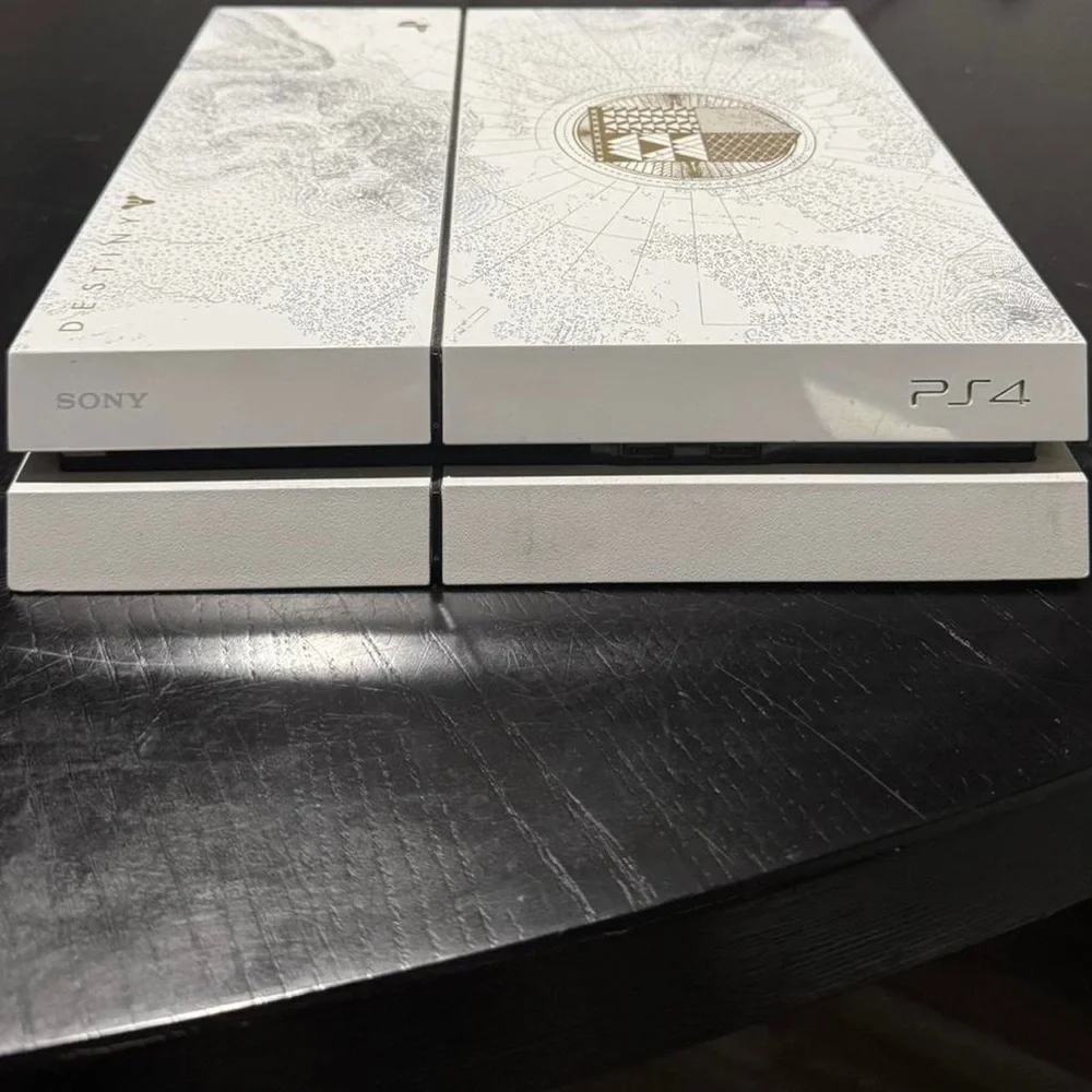 Limited Edition White and Gold Console